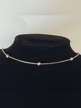Silver Bead Bracelet